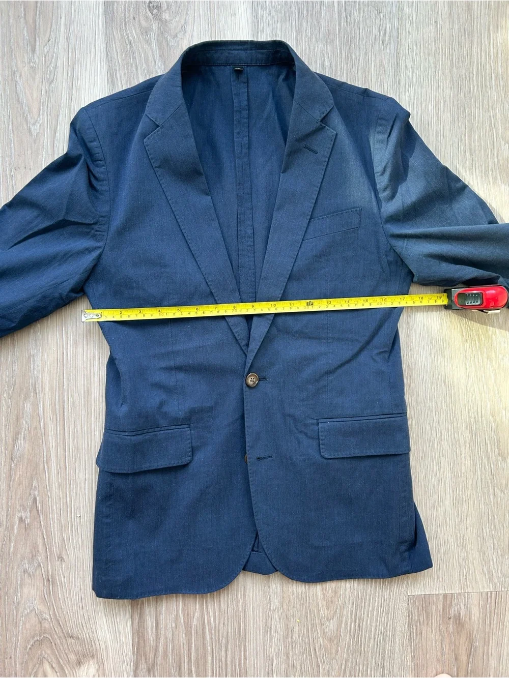 J. Crew Ludlow Slim Fit Navy Unstructured Cotton 2-Piece Suit